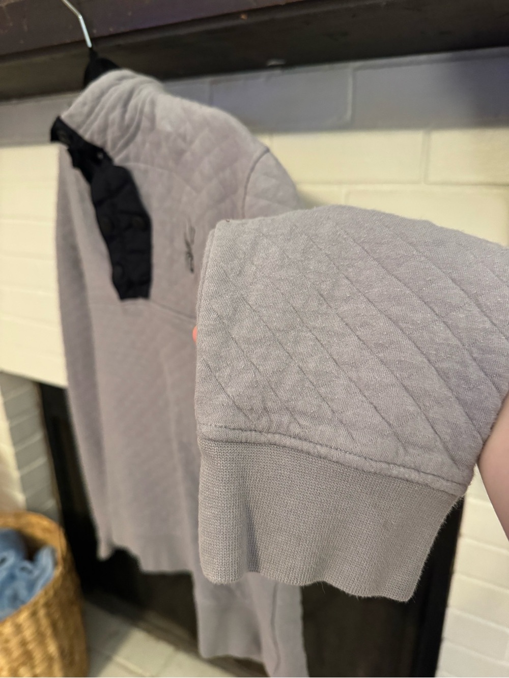 Spyder Men's Quilted Zip Pullover - Picture 5 of 9